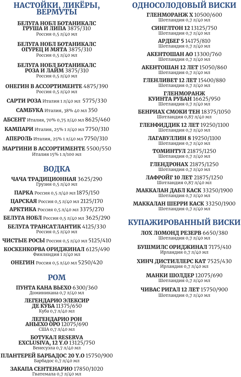 Алкоголь